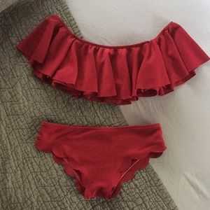 Zaful Off-the-Shoulder Bikini